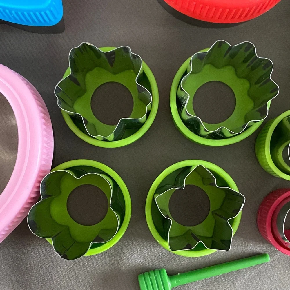 Colorful Cookie Cutter Set for Kids 15
